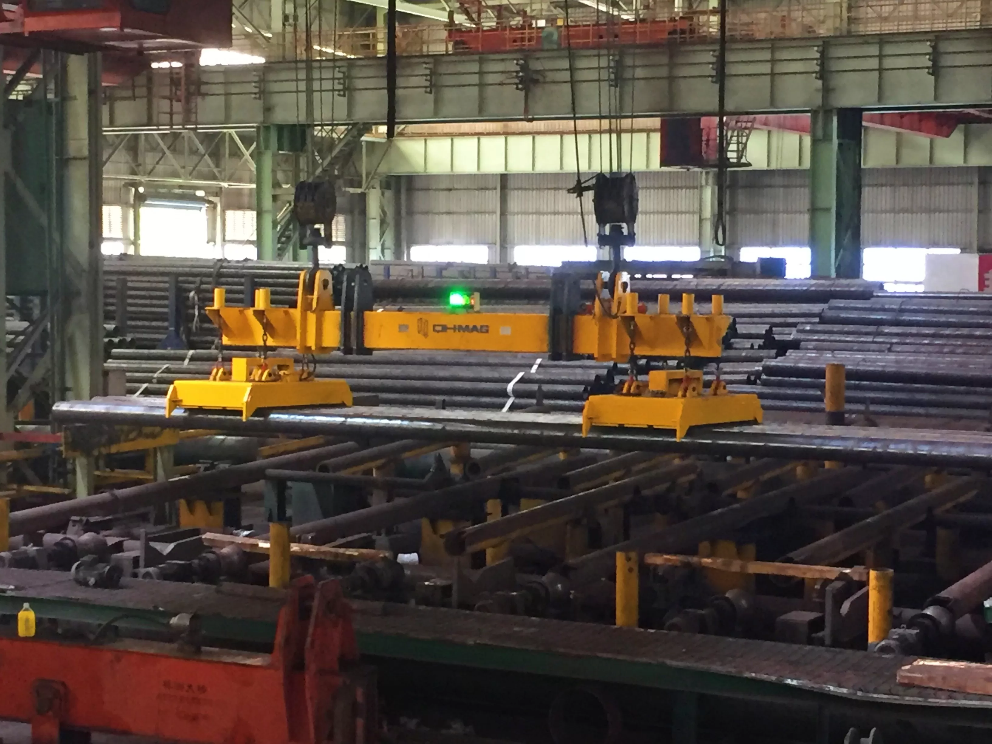 QHMAG Electro Permanent Magnetic Lifter For Steel Warehouse
